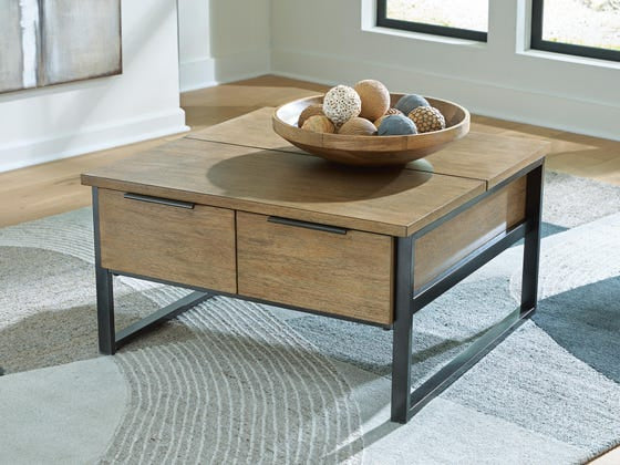 Ashley T602-00 Montia Lift Top Coffee Table