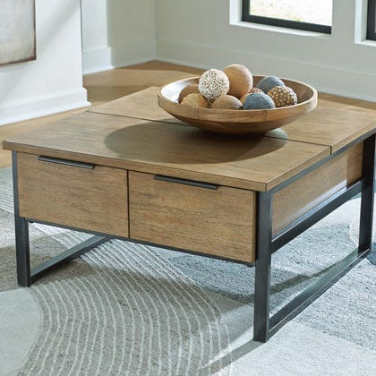 Ashley T602-00 Montia Lift Top Coffee Table