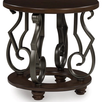 Ashley T623-6 Frallyn Round End Table