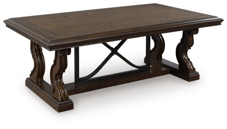 Ashley T647-1 Maylee Rectangular Cocktail Table