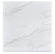Ashley T789-2 Loyaska Marble Top Square End Table