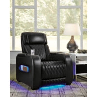 Ashley U2710613 Boyington Black Power Recliner w/ ADJ Headrest ( Special Order )