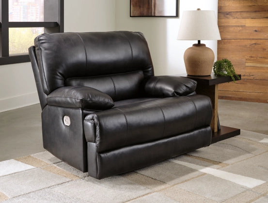 Ashley U6580182 Mountainous Eclipse Power Recliner w/ Adjustable Headrest