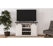 Ashley W287-48 Dorrinson Medium TV Stand w/ Barn Doors