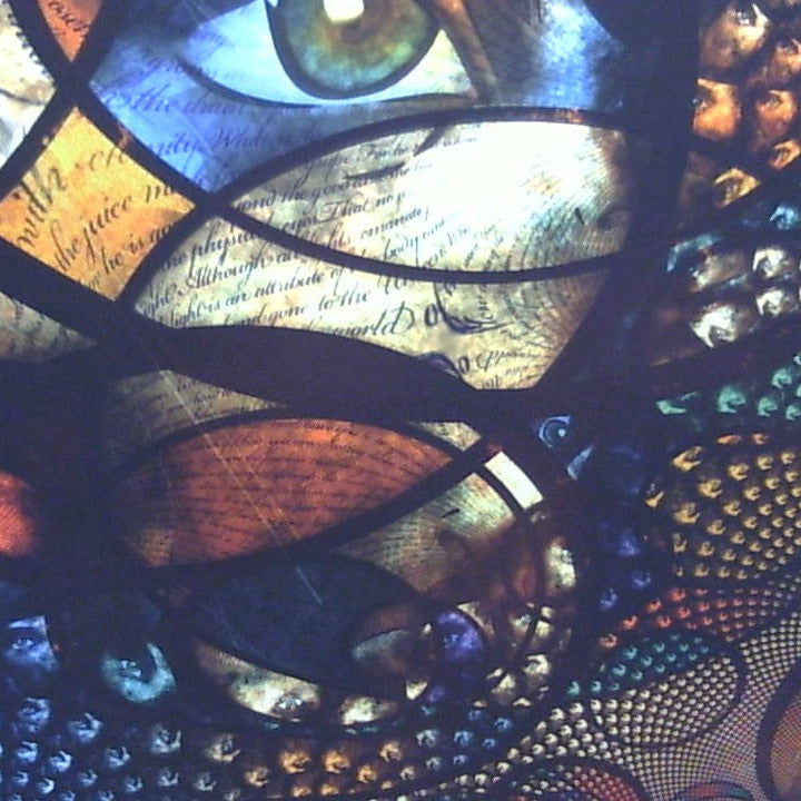 Classy Art Mosaic Eyes Canvas 36x48