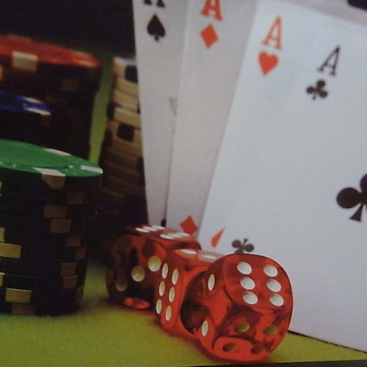 Classy Art Casino Smokin Aces Canvas 36x48