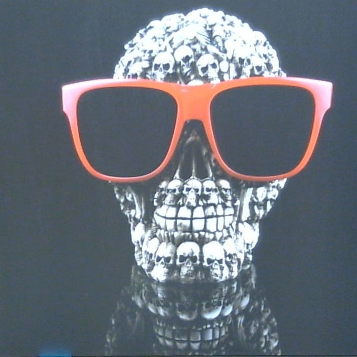 Classy Art Oscar the Skull Canvas 36x48