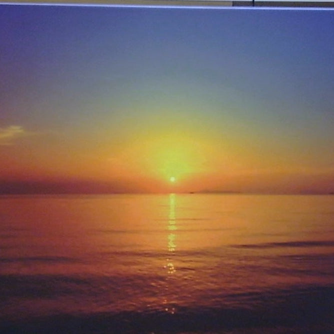 Classy Art City The Sun's Farewell Kiss Canvas 36x48