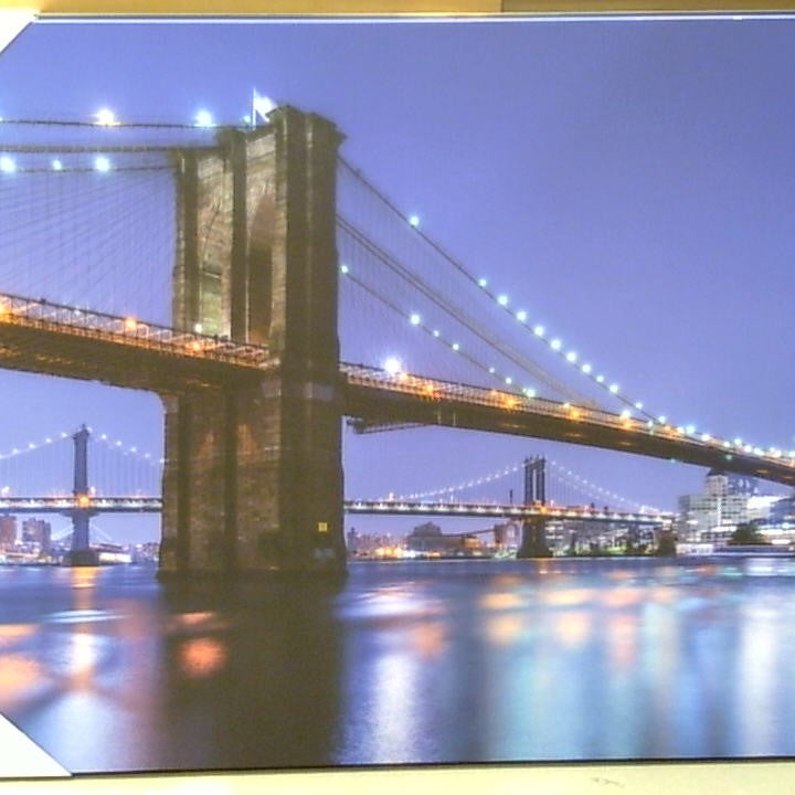 Classy Art Stone bridge over Troubled Water (36x48)