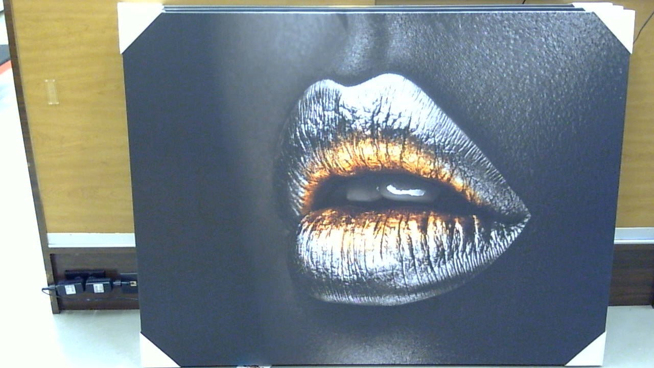 Classy Art Gold Lips (36x48)