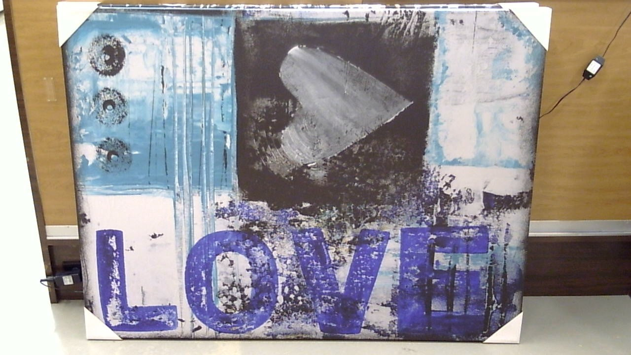 Classy Art Purple Love (36x48)