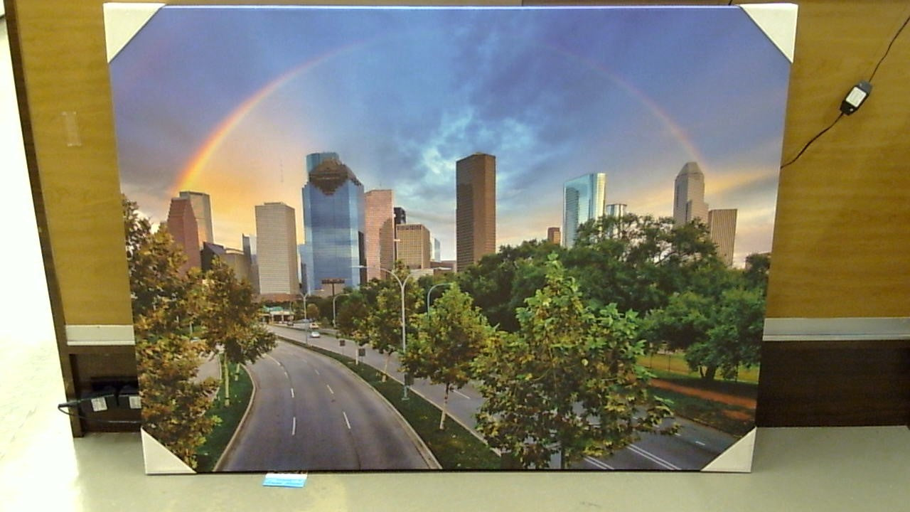 Classy Art Rainbow Cityscape (36x48)