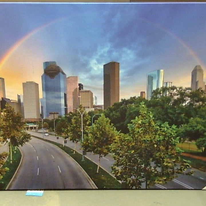 Classy Art Rainbow Cityscape (36x48)