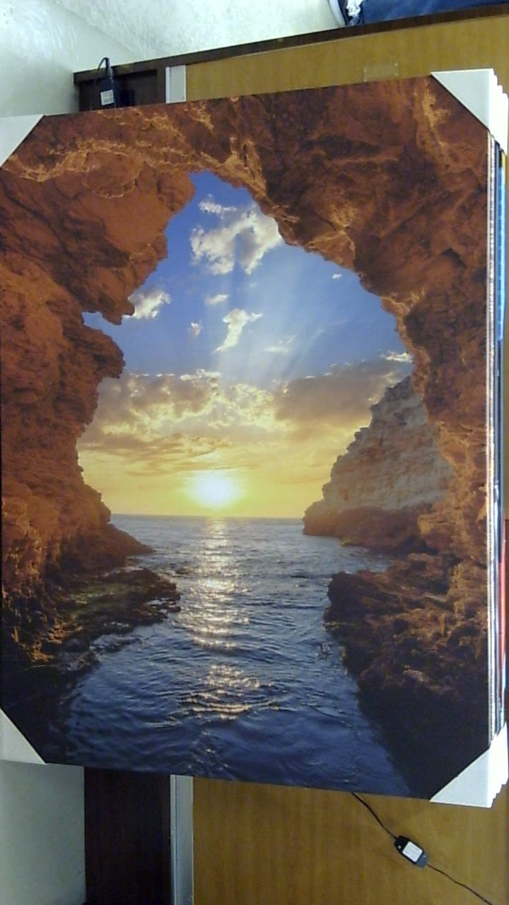 Classy Art Sunset Cave (36x48)