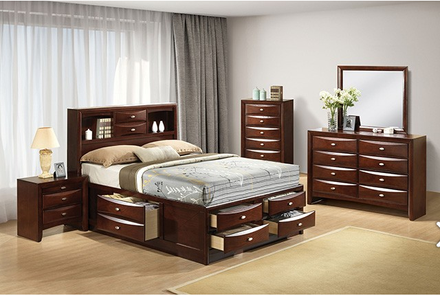 FOA FM7210CH-D Zosimo Cherry Dresser ( No Mirror )