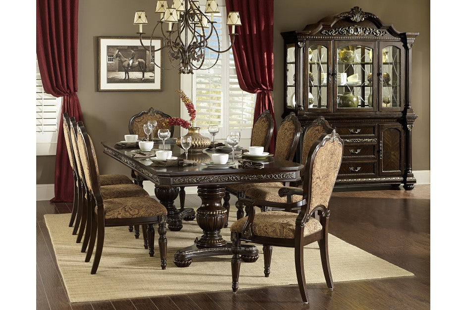 Homelegance 1808 Russian Hill Traditional 7 Piece Dining Room Set