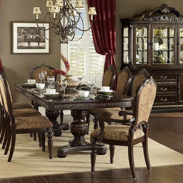 Homelegance 1808 Russian Hill Traditional 7 Piece Dining Room Set
