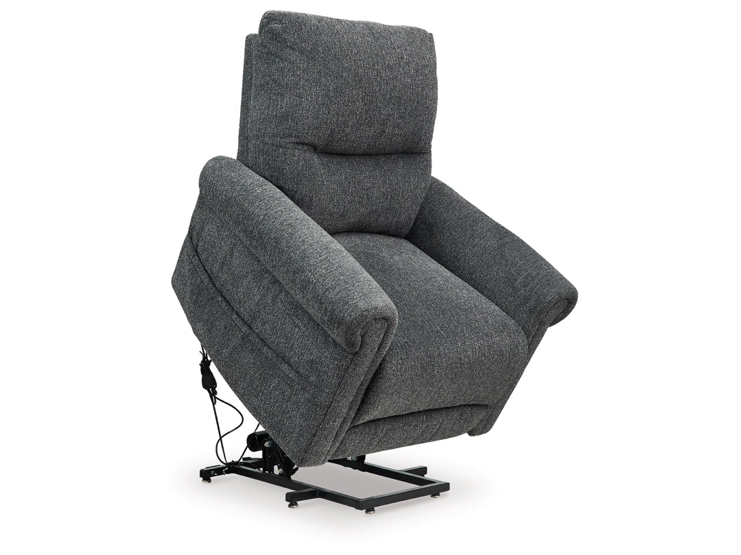 Ashley 1790312 Aureta Charcoal Power Lift Recliner