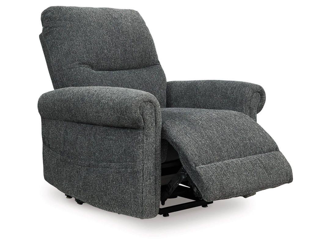 Ashley 1790312 Aureta Charcoal Power Lift Recliner