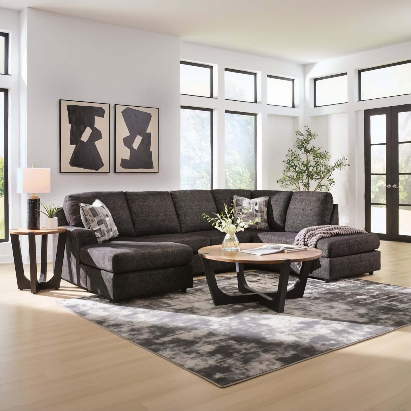 Ashley 73404S2 Lentiz 2-Piece Sectional w/ Chaise