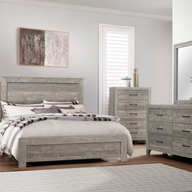 Homelegance 1534GYK-1EK Corbin Gray King Bed