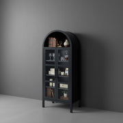 FOA SL-AC8001BK-3A Gateshead Black Arched Cabinet