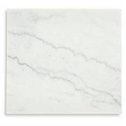Ashley T779-3 Burkhaus Rectangular Marble End Table