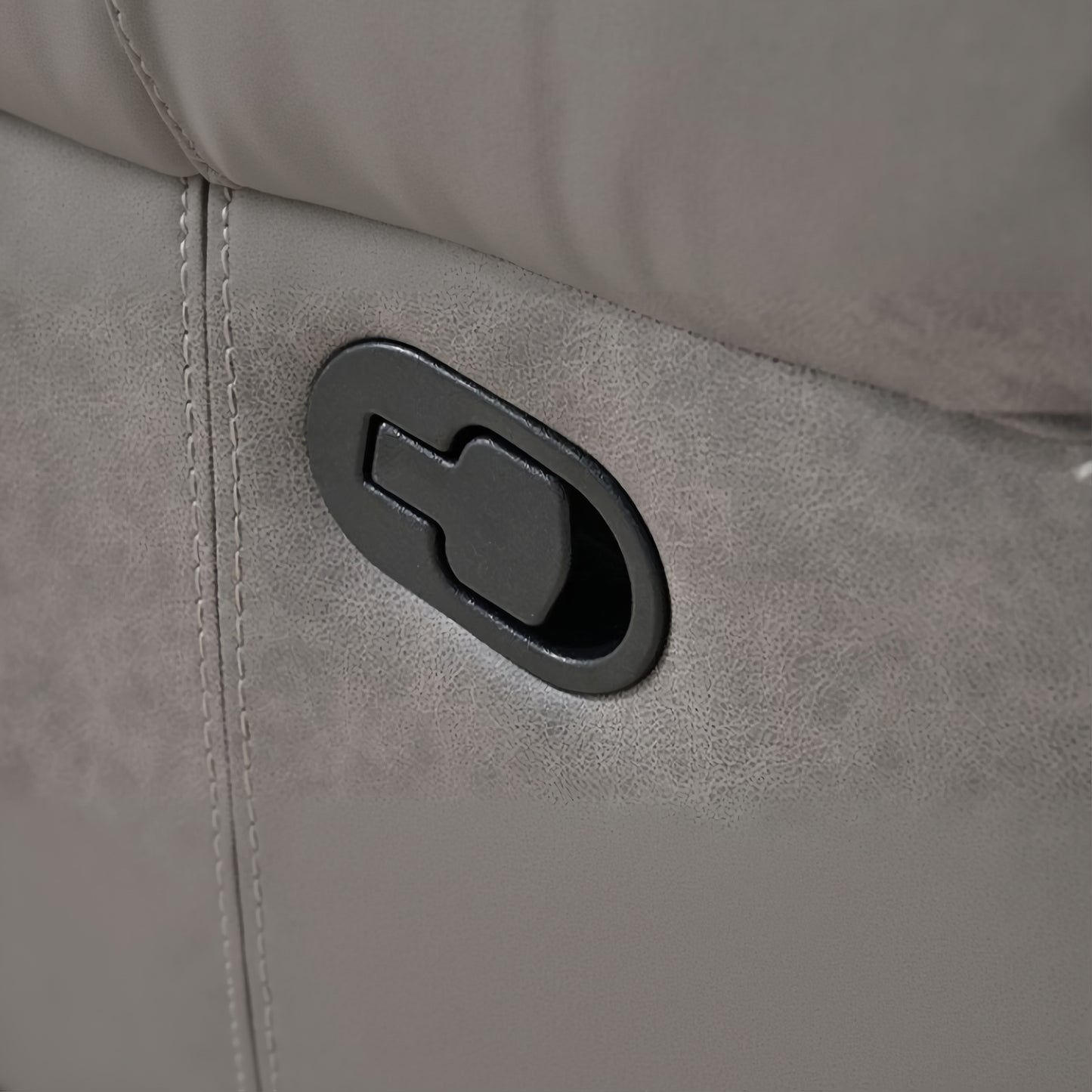 FOA NX6001WG-SF Agata Warm Gray Manual Sofa