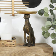 UMA 86206 Standing Dog w/ Gold Metal Tray