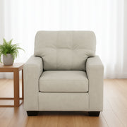 Ashley 2170820 Santorine Bone Leather Accent Chair