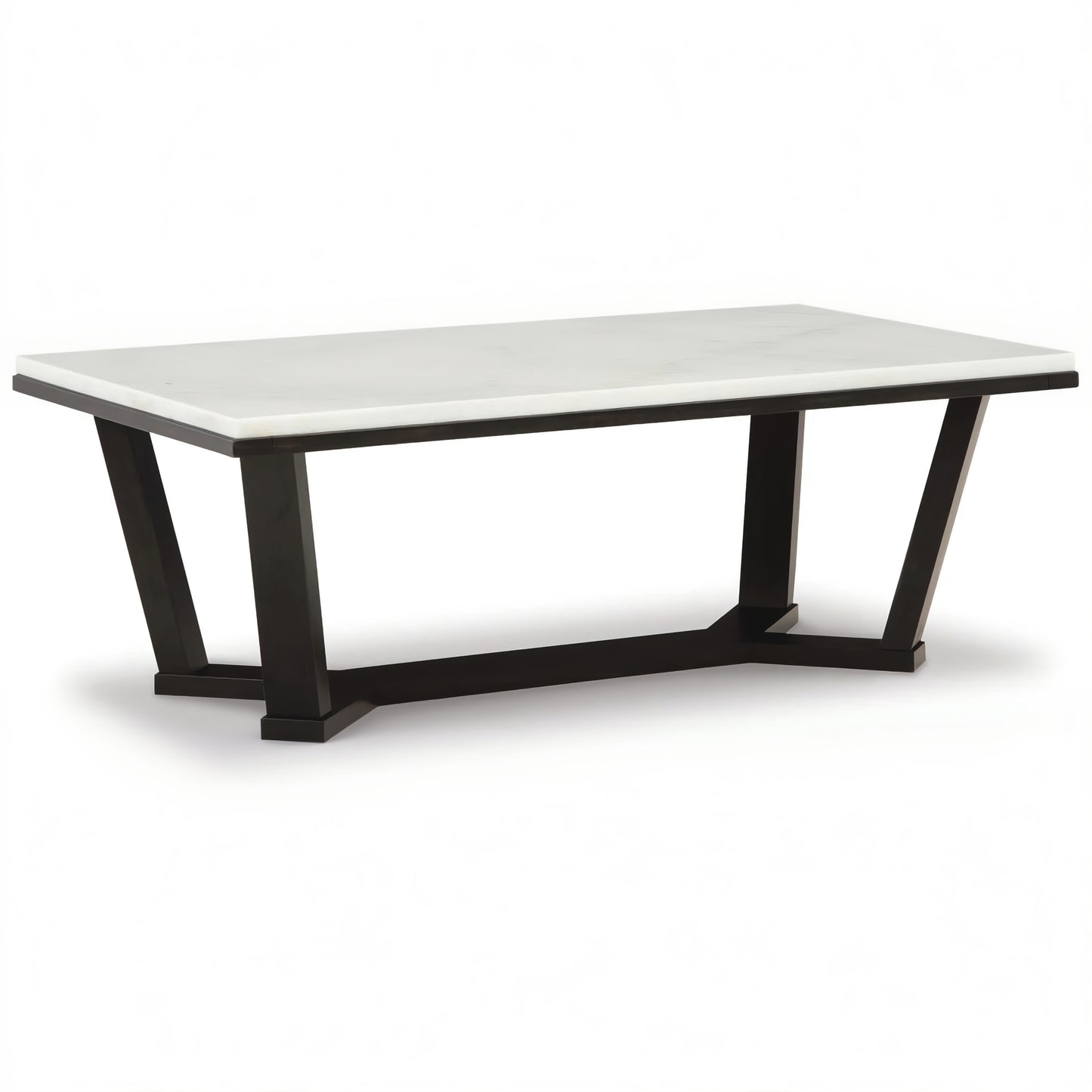 Ashley T770-1 Fostead Marble Rectangular Coffee Table
