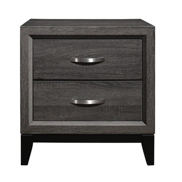 Homelegance 1645-4 Davi Gray Nightstand