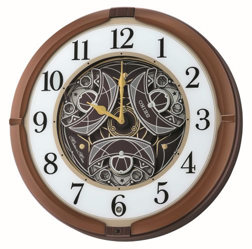 Seiko Mechanical "Gears" Melodies Clock - Musical Holiday