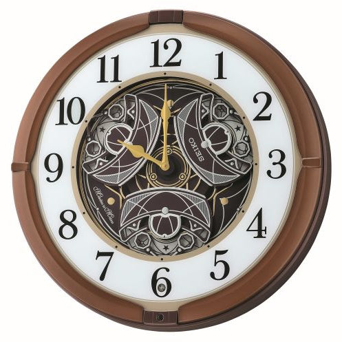 Seiko Mechanical "Gears" Melodies Clock - Musical Holiday