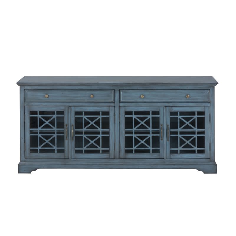 Jofran 175-9 Craftsman Media Unit Antique Blue