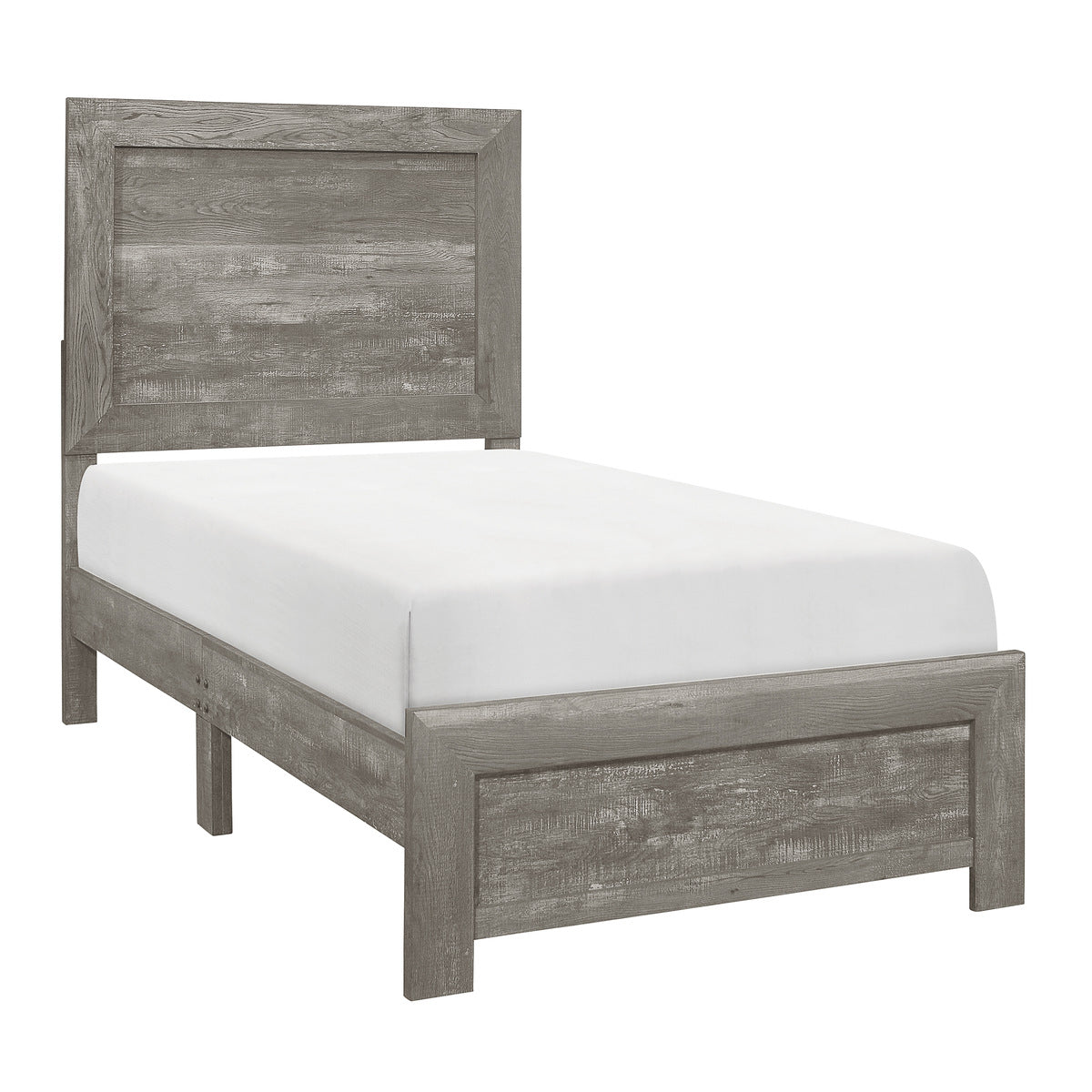 Homelegance 1534GYT Youth Gray Corbin Twin Bed