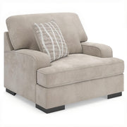 Ashley 5990223 High Profile Taupe Chair 1/2