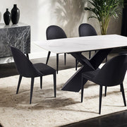 FOA FM3700BK-T-TABLE Lenvik Dining Table