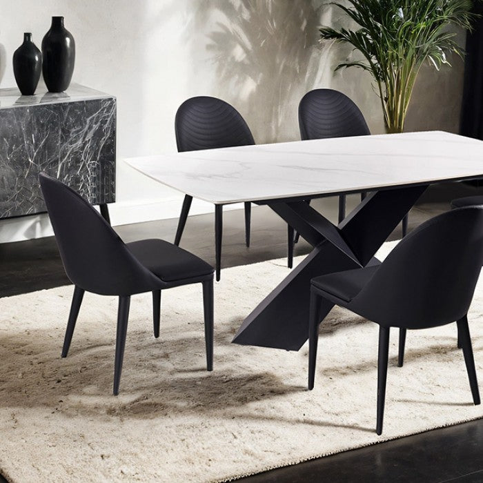 FOA FM3700BK-T-TABLE Lenvik Dining Table