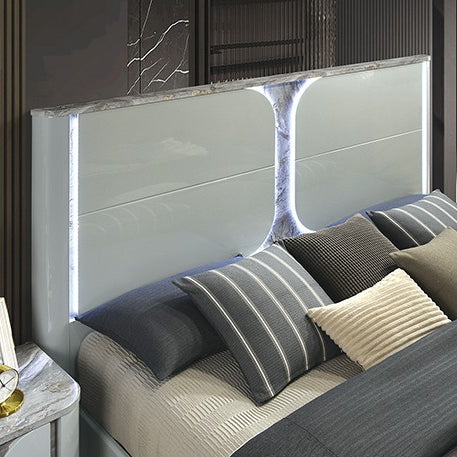 FOA FM72011LG Cleburne LED Full Bed