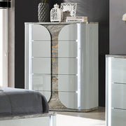FOA FM72011LG-C Cleburne LED 5 Drawer Chest