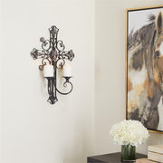 UMA 29762 Black Metal French Country Wall Decor