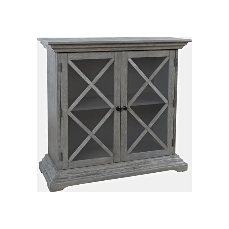 Jofran 2015-38 Carrington Grey 2 Door Accent Cabinet