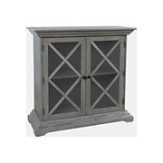 Jofran 2015-38 Carrington Grey 2 Door Accent Cabinet