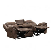 FOA NX6001BR-SF Agata Brown Manual Sofa