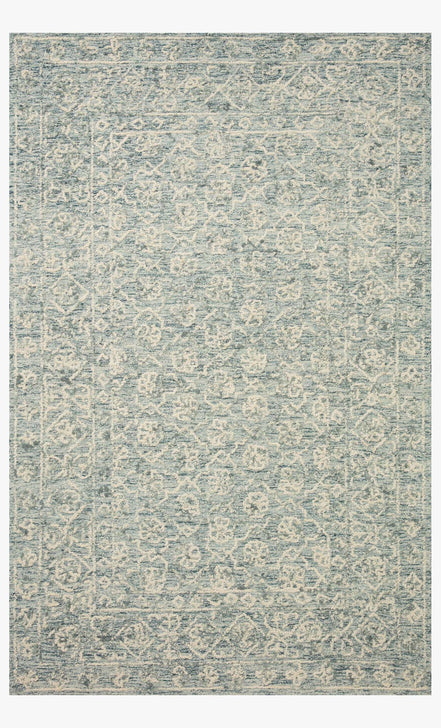 Loloi Cecelia CEC-01 Ocean / Ivory 5 x 7