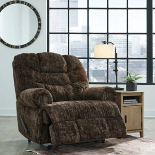 Ashley 6380229 Movie Man Chocolate Zero Wall Recliner