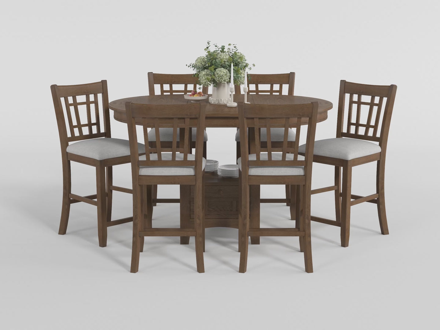 Homelegance 2423-24 Junipero Counter Height Chair