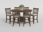 Homelegance 2423 Junipero 5pc Counter Height Dinette