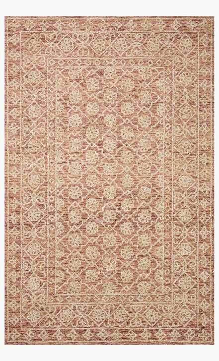 Loloi Cecelia CEC-01 Rust / Natural 5 x 7